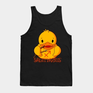 Sagittarius Rubber Duck Tank Top